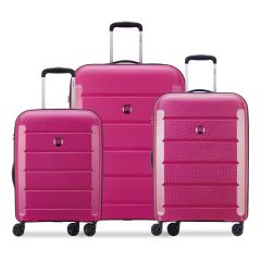 Delsey - BINALONG 套裝 (22吋 + 26吋 + 30吋) 雙輪式四輪行李箱