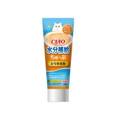 CIAO -  貓咪肉泥零食唧唧支裝 - 雞肉醬水分補給 (1支 / 3支) D4901133630927