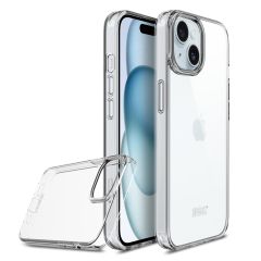 DIREACH Ultra Slim Hybrid Case for iPhone 15 Plus (Clear) DAPC15-C