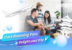 Data Roaming Pass Package – 12 Asia destinations 7 passes (1GB)  (for 1O1O / csl service plan personal customer)