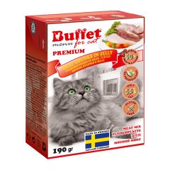 Buffet - 優質混合肉貓濕主食 190g DB9801