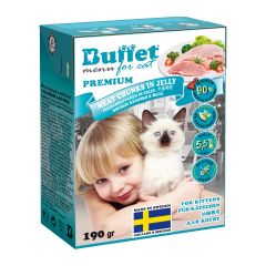Buffet - 優質幼貓專用貓濕主食 190g DB9804