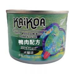 KAIKOA - 紐西蘭鴨肉成犬罐頭 (無殻物配方) - 175g [簡體字版]【賞味期限：14/01/2024】 DDKD175M020