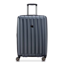Delsey - Longitude 69 CM雙排萬向輪可擴展行李箱 - 炭灰色