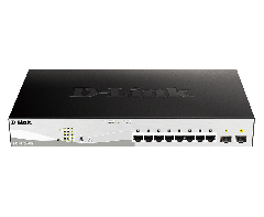 D-Link 8埠 10/100/1000 Mbps PoE ports + 2埠 100/1000 Mbps SFP 智慧型網管交換器 (DGS-1210-10MP/HK) [預計送貨時間: 7-10工作天]