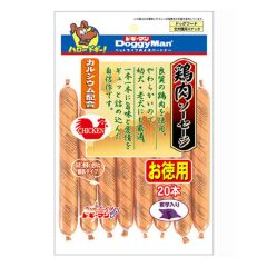 DoggyMan - Chicken & Purple Sweet Potato Sausages Dog Treats 20pcs #Z0114/40114 F2 DM-40114