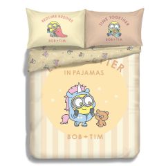 CASABLANCA - 卡撒天嬌 Minions卡通純棉系列床品 (DM023)(多款尺吋)