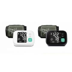 Dretec - BM-212 Upper Arm Blood Pressure Monitor(Black/White) DRETEC_BM212_MO