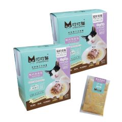 DingDingMeow - Fresh Cat Meal Duck & Tuna (minced meat) 12 meals x 2 packs (24 meals) (frozen) DT123126