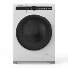 SHARP - 8kg/5kg 1400rpm Slim Steam Washer and Dryer Machine ES-FD8CH-W ES-FD8CH-W