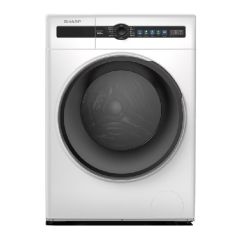 SHARP - 8kg 1200rpm Slim Front-Loading Steam Washing Machine ES-FH8CH-W ES-FH8CH-W
