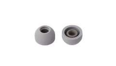 Final - FUSION-G Triple Hybrid Material Eartips Ultra-High-Density Foam (Grey) (5 size)