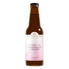 (Full Case) Mindful Sparks Cloud & Mist Series Sparkling White Peach Earl Grey 245ml x 12 bottles EW-MS-CMSHPEGX12
