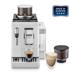 De'Longhi - Rivelia Fully Automatic Coffee Machine with Manual Steam Wand EXAM440.35.W EXAM44035W