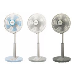 樂聲牌 - 座地扇(30厘米/12吋) F-30PLH (藍色/白色/灰色) F-30PLH_YU-MO