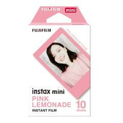 FUJIFILM - INSTANT COLORFILM INSTAX MINI GLOSSY (10/PK) "PINK LEMONADE" F030_031PL