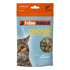 Feline Natural - F9 Chicken Health Bites 50g Cat Snack #559974 F9-HB-C50