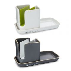 Full Circle - Stash Ceramic Modular Sink Caddy (2 colors option) FC17404-all
