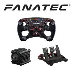 [CNY Promotion Bundle 4] Fanatec ClubSport DD+ 15Nm Wheel Base/Formula V2.5 X Steering Wheel/ClubSport Pedals V3 Bundle FCNYPB4