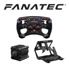 [CNY Promotion Bundle 5] Fanatec ClubSport DD+ 15Nm Wheel Base/Formula V2.5 X Steering Wheel/ClubSport Pedals V3 Inverted Bundle FCNYPB5