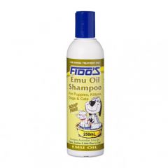 FIDO'S - P4500 FIDOS 澳洲鴯苗鳥油洗毛水 (適用於幼犬, 幼貓, 貓, 狗) 250ml