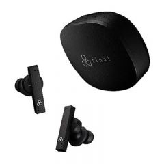 Final - Audio ZE8000 True Wireless Bluetooth Headphones (Black/ White) FINZE8000-ALL