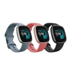 Fitbit - Versa 4 health & fitness Smart Watch (Black / Waterfall Blue / Pink Sand / Beet Juice) FITBI_VERSA4