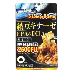 Fine Japan - Natto Kinase+EPA & DHA 54g (450 mg x 120's) FJ000296