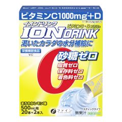 Fine Japan - Ion Drink Vitamin C+D 70.4g (3.2g x 22sticks) (Minimum Order QTY: 2pcs) FJ000360