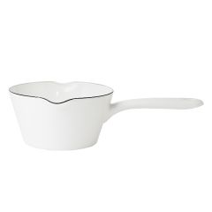 富士琺瑯 - TBC單柄琺瑯牛奶鍋,白色 Ø14cm
