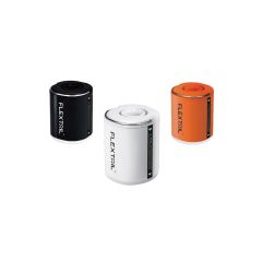FLEXTAILGEAR - Tiny Pump 2X Portable Air Pump (Black/White/Orange) FLEXT_PUMP2X