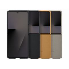 Samsung Galaxy Z Flip7 純素皮革保護殼