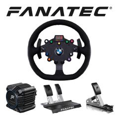 [MAR Promo Bundle 1] Fanatec ClubSport BMW M3 GT2 V2 Steering Wheel/GTDD Pro 8Nm Wheel Base/CSL Pedals/Loadcell Kit Bundle FMPB1