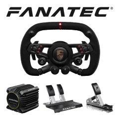 [MAR Promo Bundle 2] Fanatec CSL Elite Porsche Vision GT Steering Wheel/Clubsport DD 12Nm Wheel Base/CSL Pedals/Loadcell Kit Bundle FMPB2