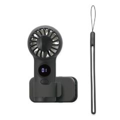 Dretec - Handheld Fan (with clip) FN-209 [White/Black] FN-209-MO