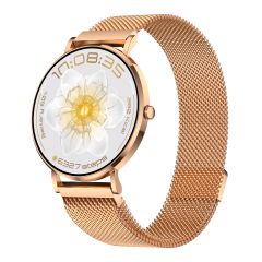 Aurafit - Ella 3 AM28 Woman Smart Watch (Rose Gold/Silver) CR-FPAM28-MO