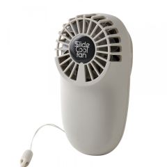 日本 SPICE of Life Slide Cool Fan 2合1冷卻器風扇 - 灰 FPSLSCF-01