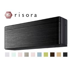 Daikin - 2.5HP Inverter Heat Pump Wall Mounted Split Type (risora XJ Series) - Black indoor unit FTXJ60M_B FTXJ60M_B