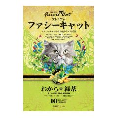 Fussie Cat - Soyabean / Tofu Cat Litter - Green Tea (7L) FUSSIE_LT-JG1