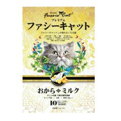 Fussie Cat - Soyabean / Tofu Cat Litter - Milk (7L) FUSSIE_LT-JM1