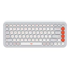 Logitech - POP ICON KEYS 無線鍵盤 (美式英文) - 時尚白 GC-920-013084