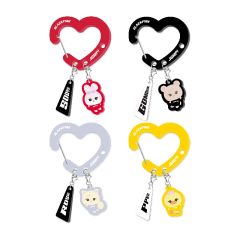 BLACKPINK - [JUMP] BLACKPINK CHARACTER ACRYLIC CARABINER KEYRING [4 Characters] GD20-JUMP-AC_MO
