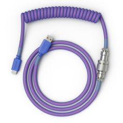 Glorious - TYPE-C USB 鍵盤捲線(紫色 / 白色 / 黑色 / 紅色)