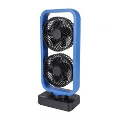 Gemini - 5-inch Cordless Rechargeable Double Blade s Oscillating Tower Fan (USB / Cordless operation) GMTF2 GMTF2