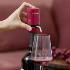 Vinaera - Travel Electronic Wine Aerator (Portable Edition) (MV63) - Red CR-GOL_0296_60002