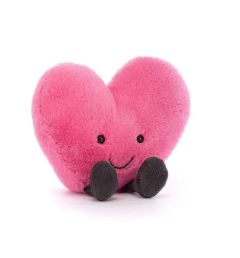Jellycat - Amuseable Hot Pink Heart公仔