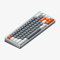 Nuphy - Halo65 Wireless Mechanical Keyboard - (Magnetic Coral/Magnetic Jade Pro) H65HE-All