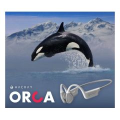 HACRAY ORCA Adjustable Bone Conduction Wireless Headphones (Dark Grey / Light Grey HACRAYORCA_ALL