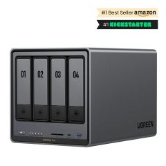 UGREEN - NASync DXP4800 Plus 4-Bay NAS (HD-DXP480+) HD-DXP480