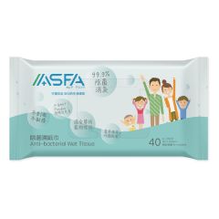 (電子換領券) ASFA - 除菌濕紙巾【40片裝】經濟裝 4包裝 HD0018N